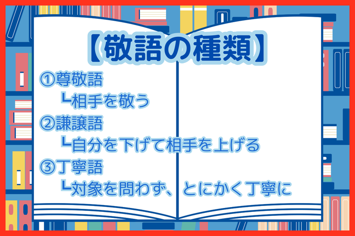 敬語の種類とは？