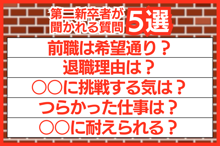 第二新卒者がよく聞かれる質問5選