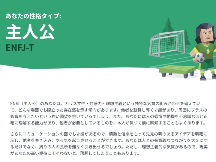 主人公（ENFJ）
